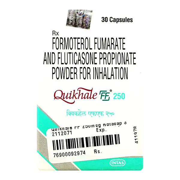 Quikhale FF 6mcg/250mcg Capsule